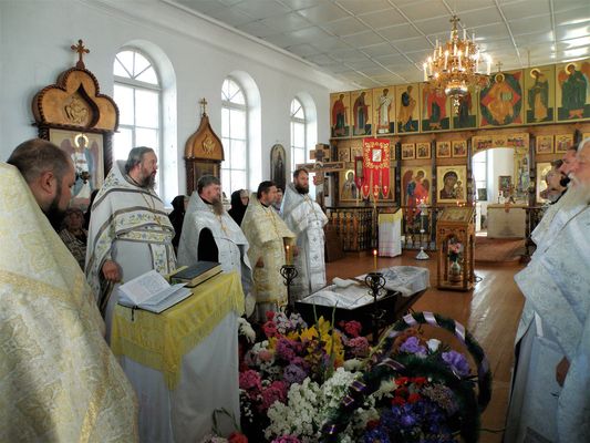 Отпевание иеромонаха Димитрия (Ткаченко)